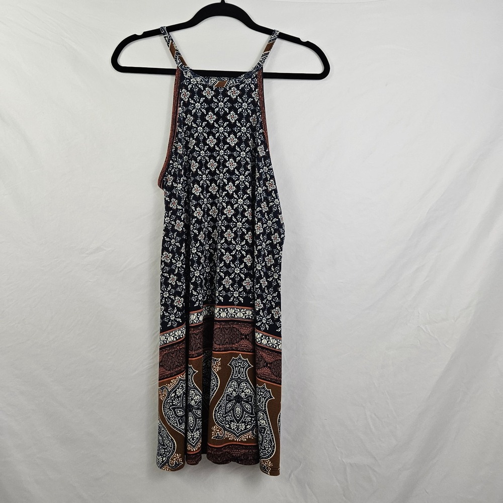 Xhilaration Boho Beach Lounge Dress Midi Womens Size Medium Festival Strappy